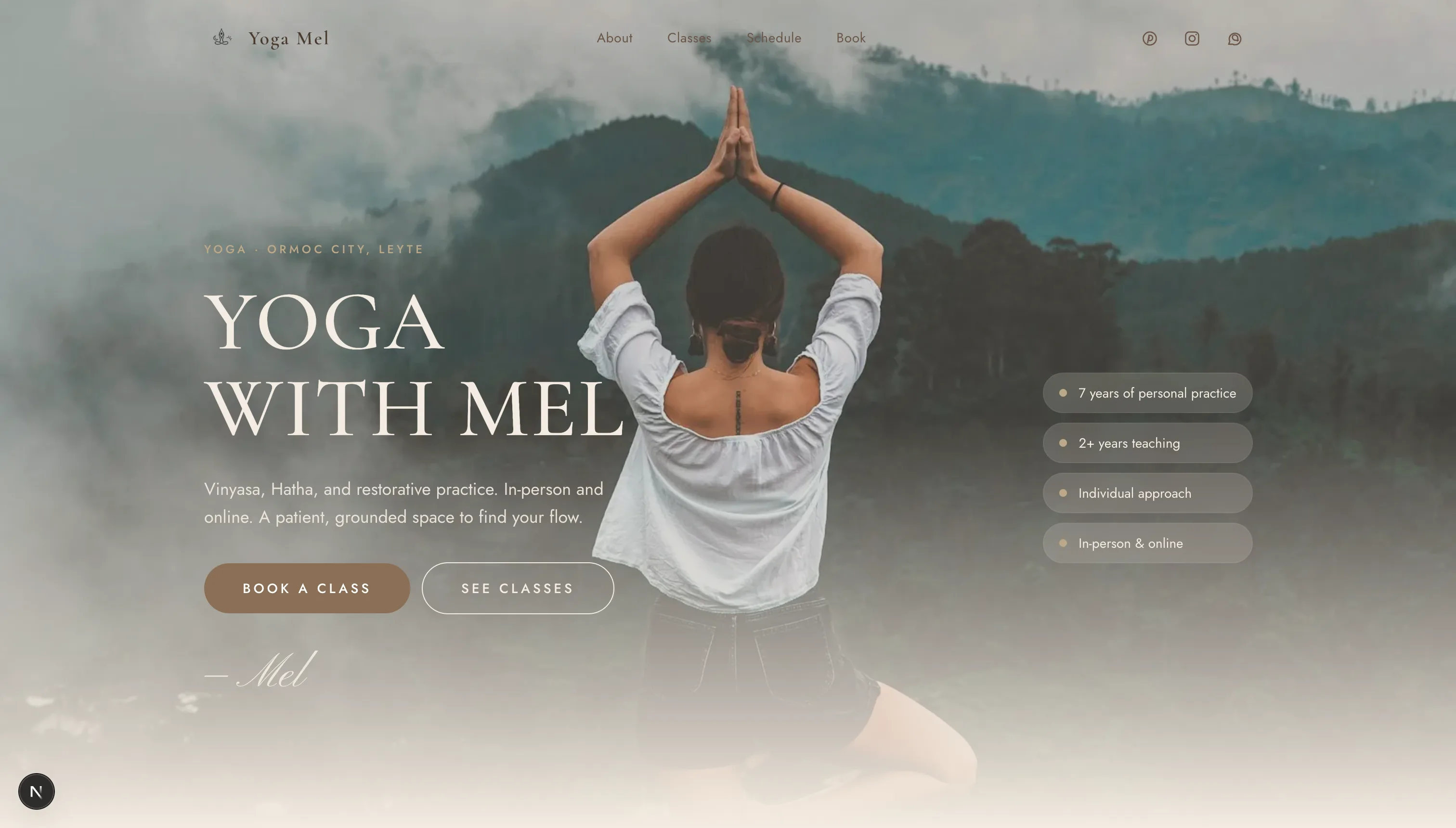 Yoga Mel project preview