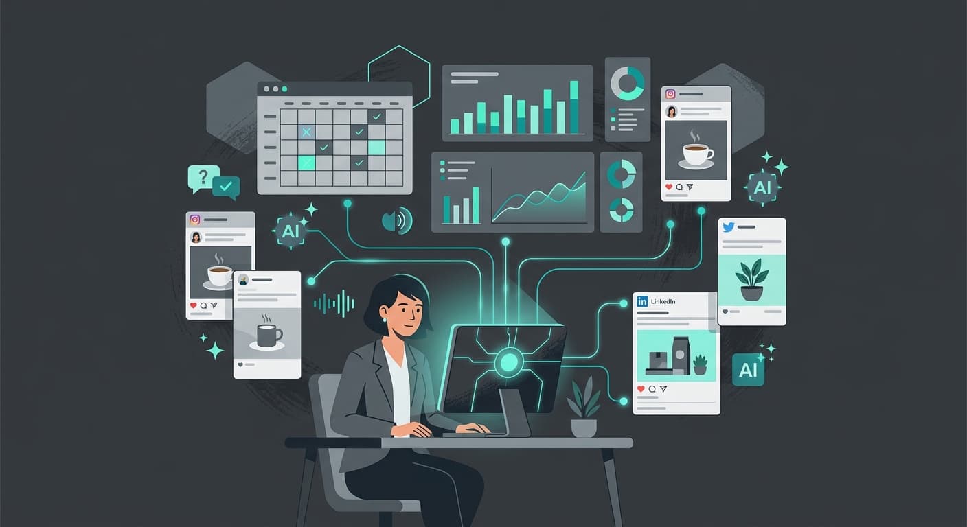 What Is AI Social Media Automation for Small Businesses?
